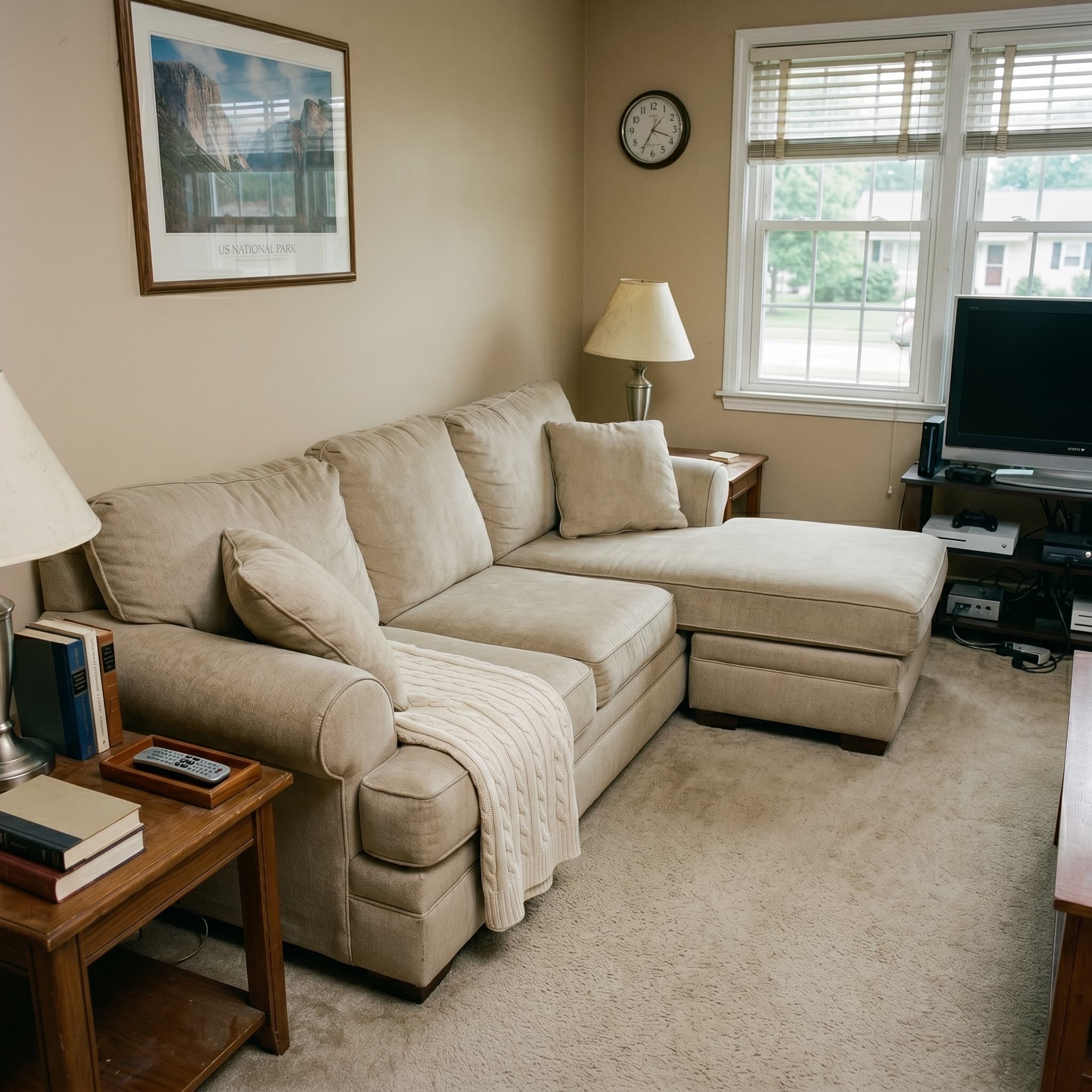 Furniture Cleaning after visual