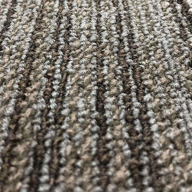 Carpet texture in a high-use room